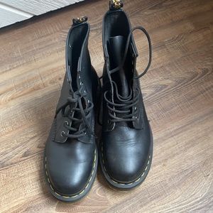 Doc Martens Black Size 8 Combat Boots